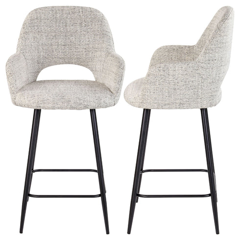 Maisie Greige Bar Stool